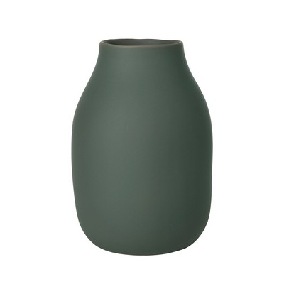 Blomus Colora - Vase Porcelain 8 X 6 - Agave Green