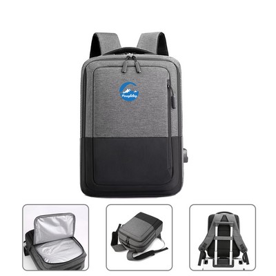 USB Charging Multi functional Waterproof Backpack