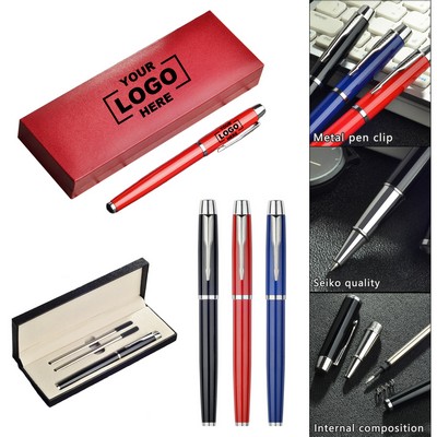 Luxury Metal Ballpoint Pen Gift Set