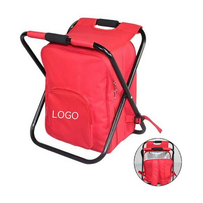 Portable Stool Backpack Cooler Chair