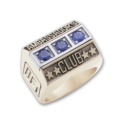 Championship Series Men's Large All-Metal Ring (Metal Insert)