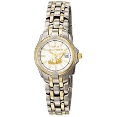 Selco Geneve Ladies Passport Two-Tone Watch