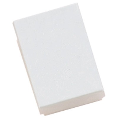 White Swirl Cotton Filled Box (2"x 1½"x 5/8")