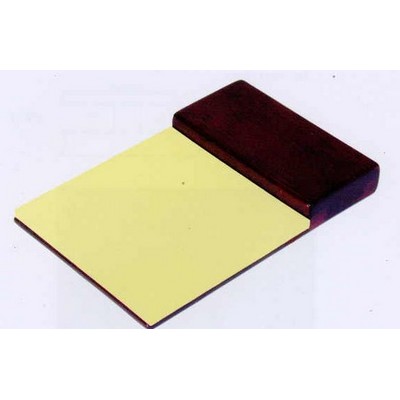 Piano Finish Rosewood Memo Pad Holder