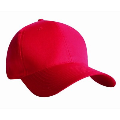 Pro-Style Constructed Cotton Twill Solid Cap