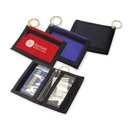 Bi-fold Wallet w/ Key Ring