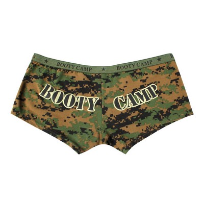 Women's Woodland Digital Camouflage Booty Camp Underwear