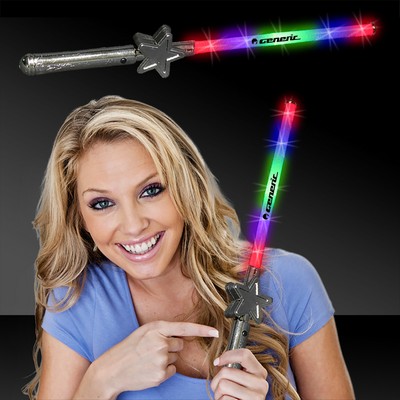 15 1/2" LED Light Up Star Wand