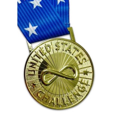 Custom Die Cast Medal (1 1/2")