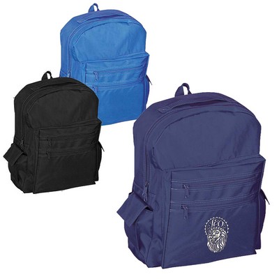 Nylon School Backpack