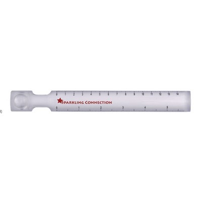 6" Long Ruler with Magnifier