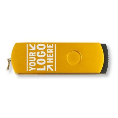 Flat Swivel Series 512 MB Flash Drive