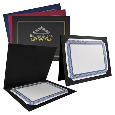 Certificate Frame - 2-Fold Presentation Jacket