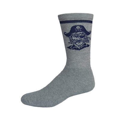 Full Cushion Crew Sock w/Knit-In Logo