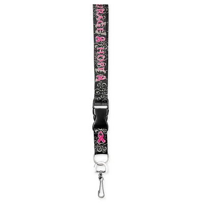 Polyester Full Color Heat Transfer Lanyards (3/4") 2 sides same imprint