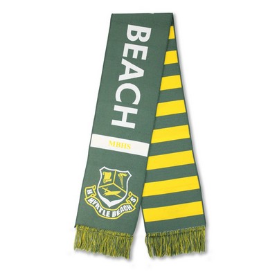 Woven Stadium Scarf - High Definition (57"x7.75") - 2 Sided