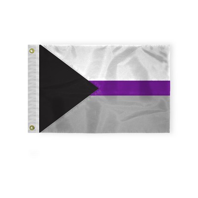 Demisexual Deluxe Flag 12"X18"