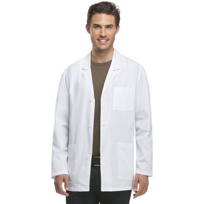 Dickies Men's 31" Inch Poplin Consultation Lab Coat