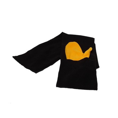 Canadian Made Premium Youth Fleece Pocket Scarf