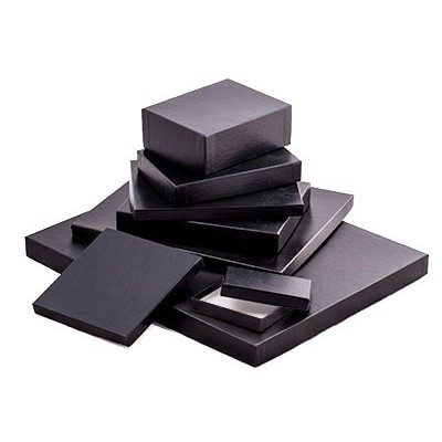 Great Lakes Black Leatherette Photo Box (14 1/2"x11 1/2"x1")