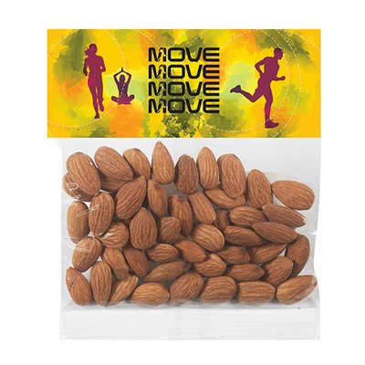 Header Bag - Raw Almonds (2 Oz.)