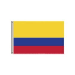 36"W x 24"H National Flag, Columbia, Single-Sided