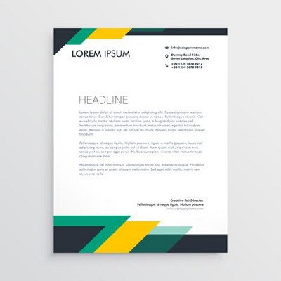 Full Color Printed Linen Letterheads