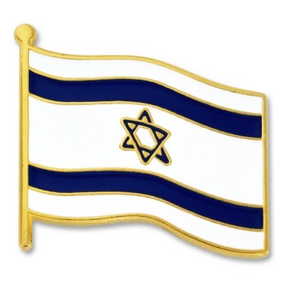 Israel Flag Pin