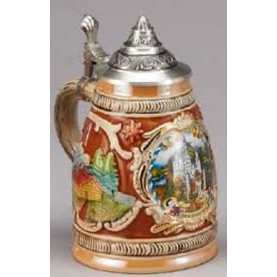 .40 Liter Shield Stein Mug w/Lid