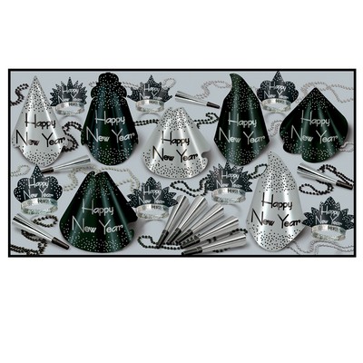 Sparkling Silver New Year Assortment For 50 People