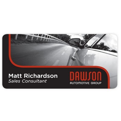 Full Color Sublimation Name Badges (2"x3")