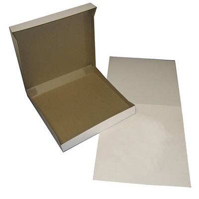 Claycoat White Pizza Box (10"x10"x2")