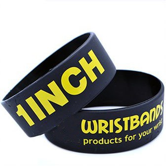 1" Silicone Wrist band