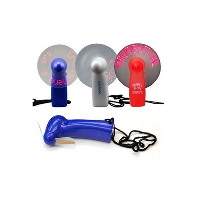 Handheld LED Message Display Fan