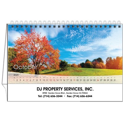 Reflections 2025 Desktop Calendar w/Flexible Easel