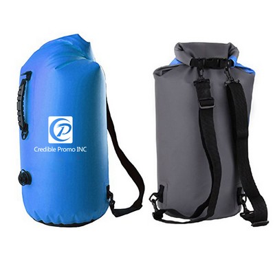 60L Large Volume Waterproof Backpack Or Dry Pack For Camping