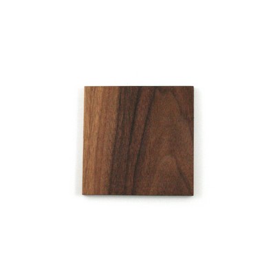 Square walnut coasters