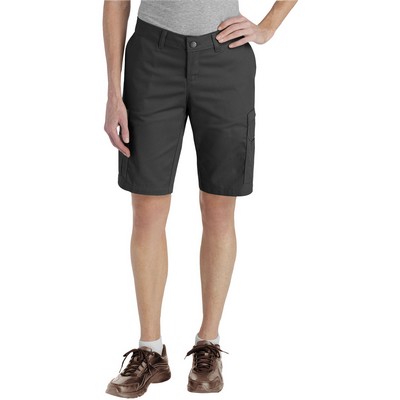 Dickies Women's 11" Industrial Cotton Cargo Short - RELAXED FIT