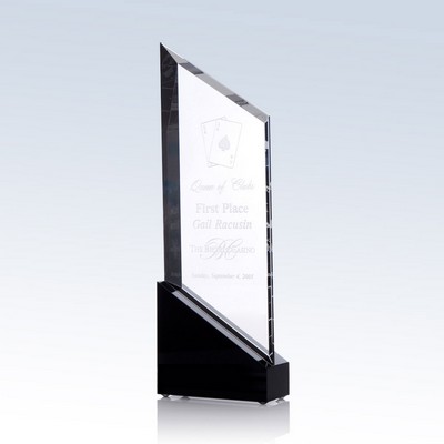 Rising Sail Optic Crystal Award