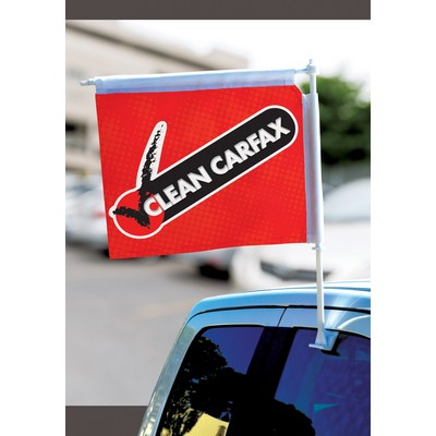 Clip On Boom Pole Car Window Flag