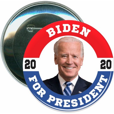 Political - Biden 2020, Biden for President - 3 Inch Round Button