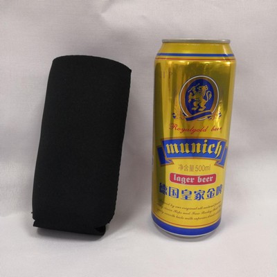 TALL 16 oz. Can Cooler, Collapsible "Neoprene"