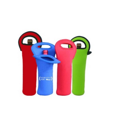 Insulated Single Bottle Carrier/Wine Tote