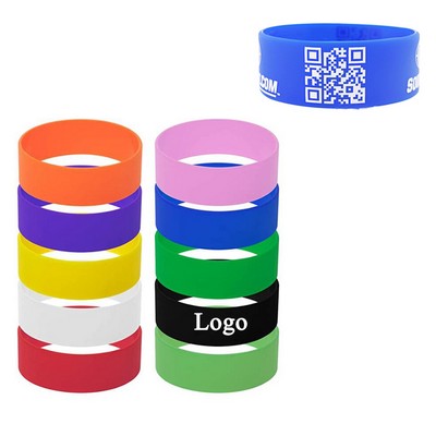 QR Code Silicone Bracelet