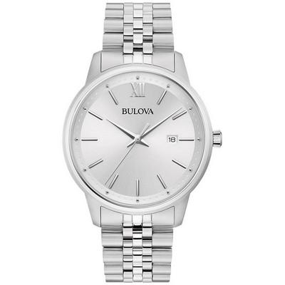 Bulova Men's Corporate Exclusive Classic Silver-tone Watch