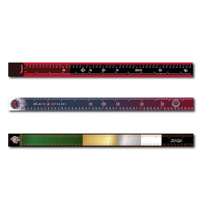 50" Metal Fishing Ruler