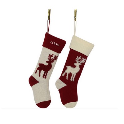 Santa Reindeer Tactical Christmas Stocking Bag