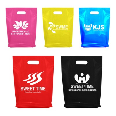 Die Cut PE Plastic Bag