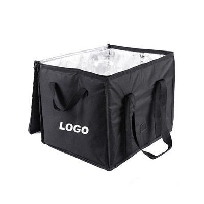 Custom Logo Printed Insulated Heavy Duty Food Delivery Coolers Bag