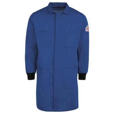 Bulwark® Men's Flame Resistant Lab Coat w/Knit Cuffs